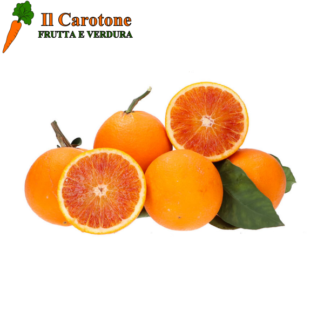ARANCE TAROCCO ROSSE NATURALI CON FOGLIA - 1 Kg.